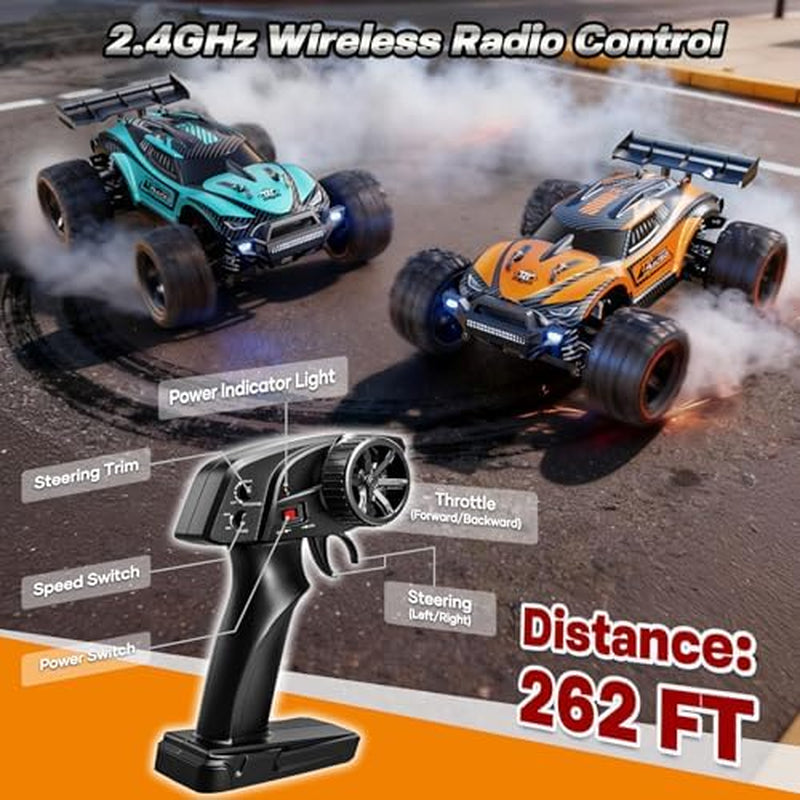 1:18 Fast RC Cars for Adults - 38+ KPH off Road Remote Control Car