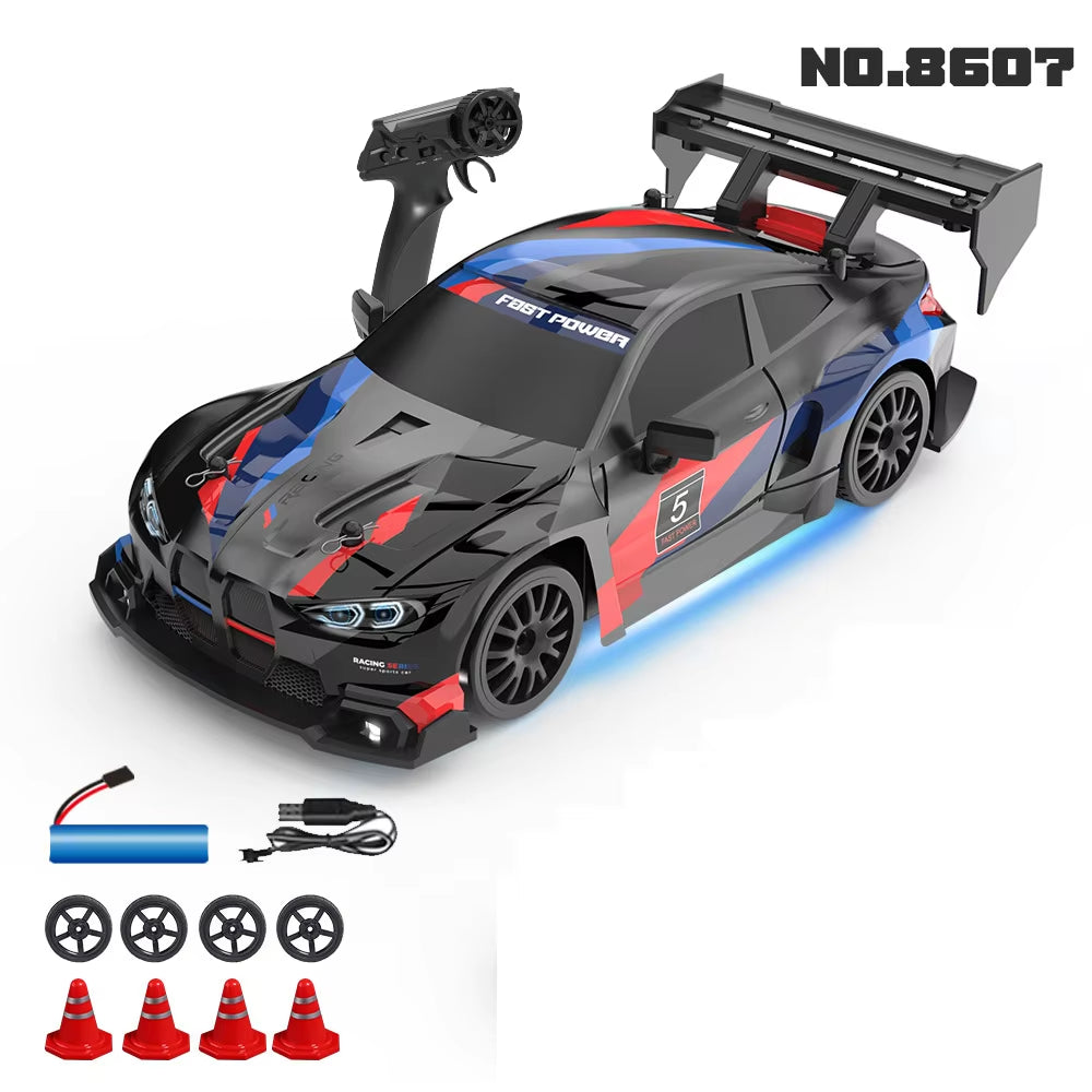 1:24 Scale 4WD RC Drift Car GTRPRO AE86PRO RTR Metal Tires Ready to Race Kid Adult Toy Birthday Gift