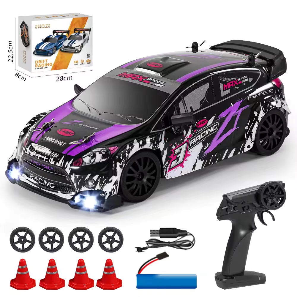 1:24 Scale 4WD RC Drift Car GTRPRO AE86PRO RTR Metal Tires Ready to Race Kid Adult Toy Birthday Gift