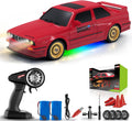 RC Drift Car 2.4Ghz 1:16 Scale 4WD 30KM/H High Speed Remote Control Cars Vehicle with LED Lights Drifting Tires Racing Sport Toy Cars for Adults Boys Girls Kids Gift