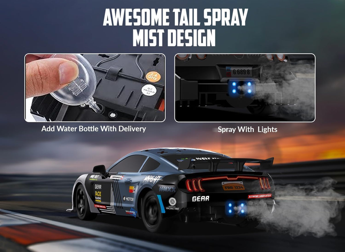 Drift RC Car, 1:16 Scale 2.4Ghz Remote Control Car Toys for Boys