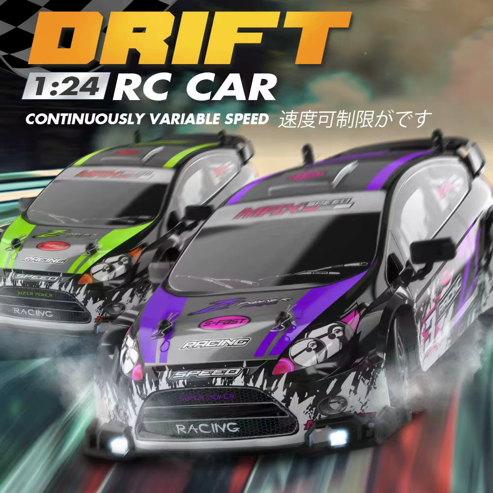 1:24 Scale 4WD RC Drift Car GTRPRO AE86PRO RTR Metal Tires Ready to Race Kid Adult Toy Birthday Gift