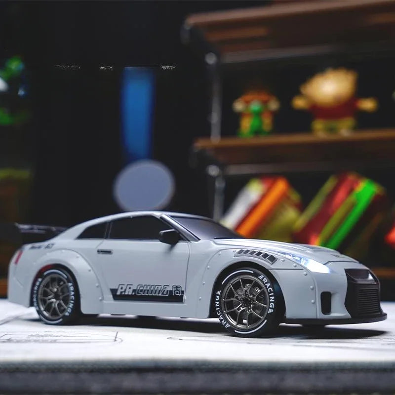 RC Drift Car 1/24 4WD Mini RC Drift Racing Model 2.4G Radio Full Scale with Light Professional Remote Control Car Boy Toy Gift