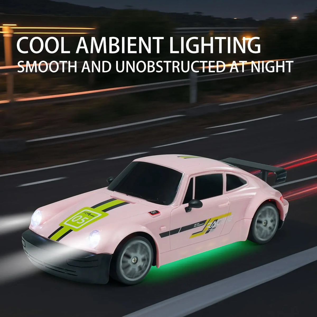 1:20 RC Car Four-Wheel Drive Remote Control High-Speed Off-Road Vehicle Drift Children Electric Racing Toys for Kids Boy Gifts