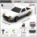 AE86 Model LD1801 RX-7 FC LD1802 1:18 RC Drift Car 1/18 2.4G Remote Control ESP Gyroscope LED Mini RC Racing Car Toys
