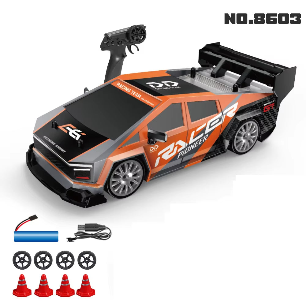 1:24 Scale 4WD RC Drift Car GTRPRO AE86PRO RTR Metal Tires Ready to Race Kid Adult Toy Birthday Gift