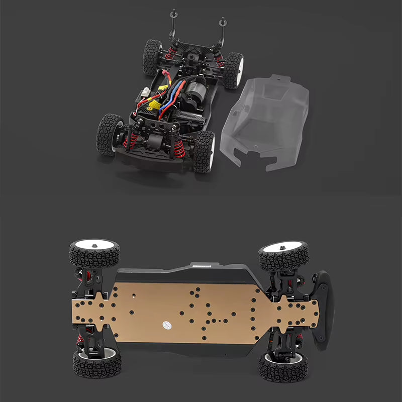 New Upgrade HNR H9804SR FOXHOUND 1:10 RC Car Brushless 4WD RC Racing Drift Vehicle 90Km/H+High-Speed Performance RC Drift Car