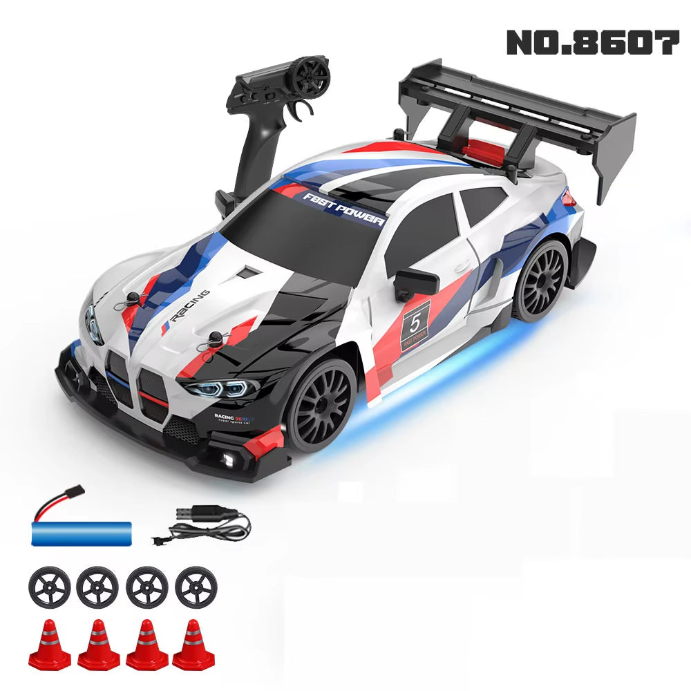 1:24 Scale 4WD RC Drift Car GTRPRO AE86PRO RTR Metal Tires Ready to Race Kid Adult Toy Birthday Gift