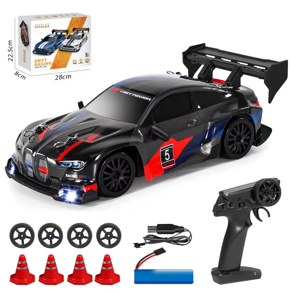 1:24 Scale 4WD RC Drift Car GTRPRO AE86PRO RTR Metal Tires Ready to Race Kid Adult Toy Birthday Gift