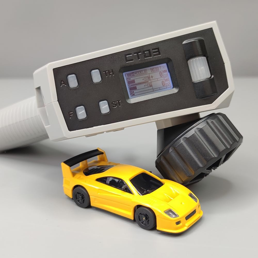 S100 LDARC 1:64 Scale Remote Control Racing Car Mini RC Drift Cars, 2.4G Full Proportional Steering Independent Suspension Desktop Remote Control Sports Car RTR for Adults & Enthusiasts (Yellow)