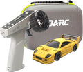 S100 LDARC 1:64 Scale Remote Control Racing Car Mini RC Drift Cars, 2.4G Full Proportional Steering Independent Suspension Desktop Remote Control Sports Car RTR for Adults & Enthusiasts (Yellow)